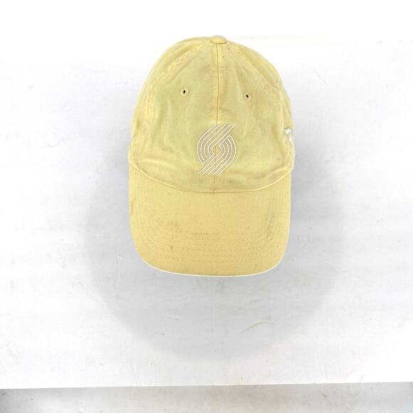 Portland Gear Trailblazers Dad Hat Baseball Cap Butter Yellow Adjustable - Picture 2 of 6
